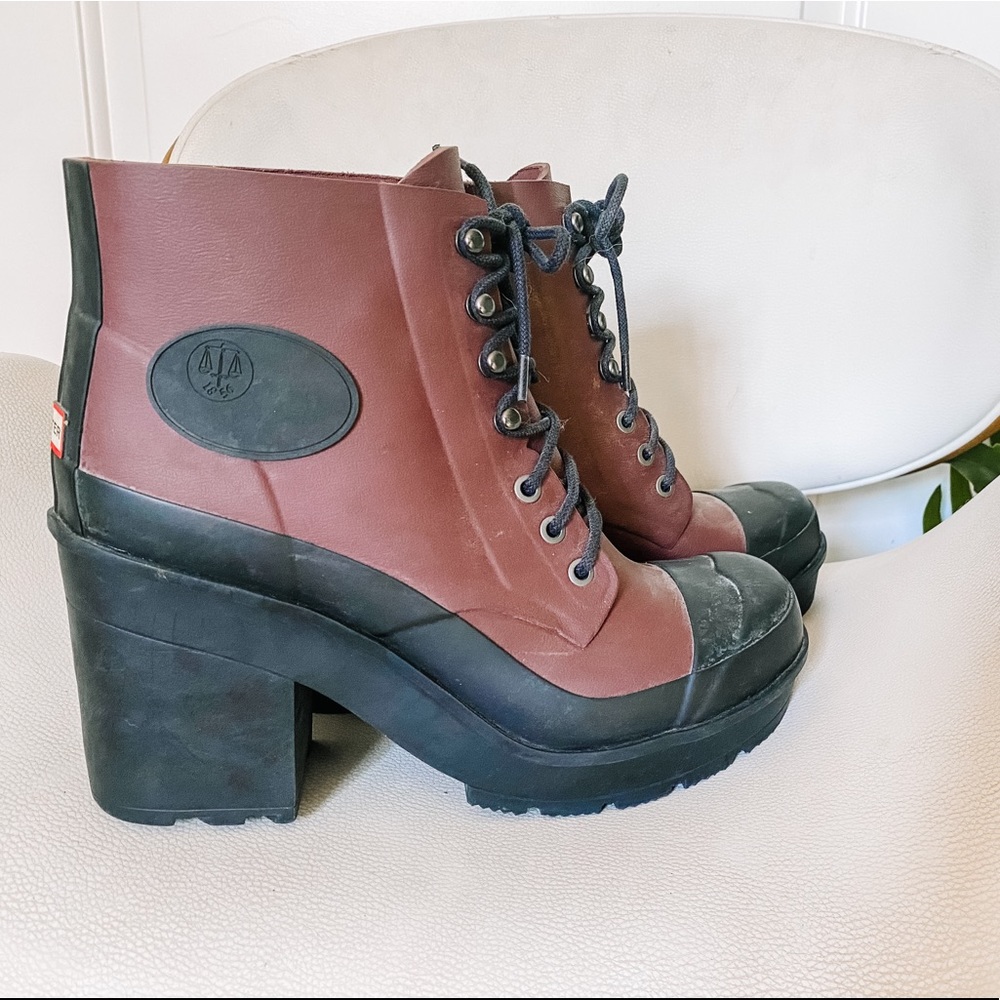 Hunter rain boots
